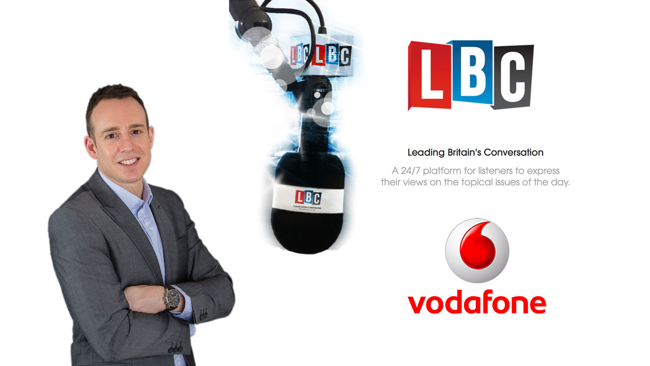 Carl Gottlieb LBC Radio Vodafone Breach